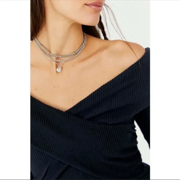 Free People NWT Marley Off The Shoulder Top - Picture 4 of 13